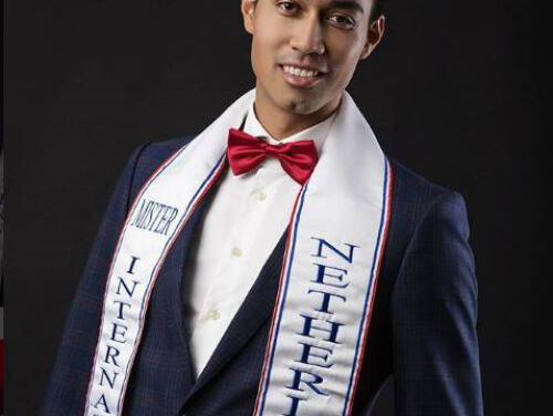 Jeremy kan gewoon Mister International worden in Azië!