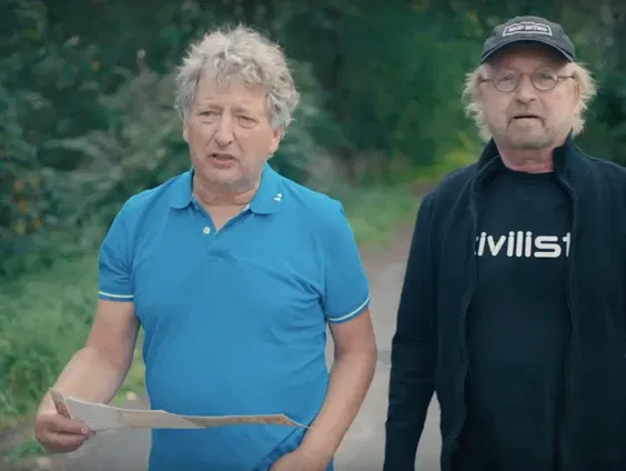 Harry en Micha de Winter treden in de voetsporen van hun vader