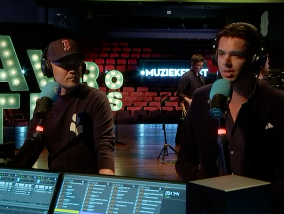 Yves Berendse en Joel Borelli zingen nieuwe single voor het eerst live: "Heel spannend"