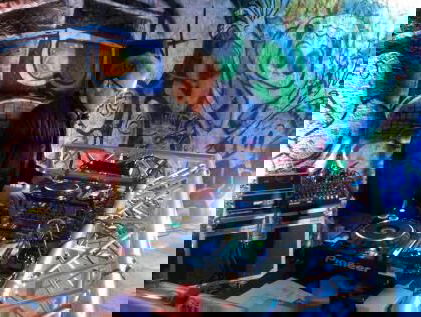 Martijn Soetens: "in de lente pak ik altijd mijn reggae singles erbij"