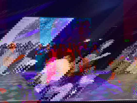 Deze catwalk stond vol met Hindostaanse rolmodellen!