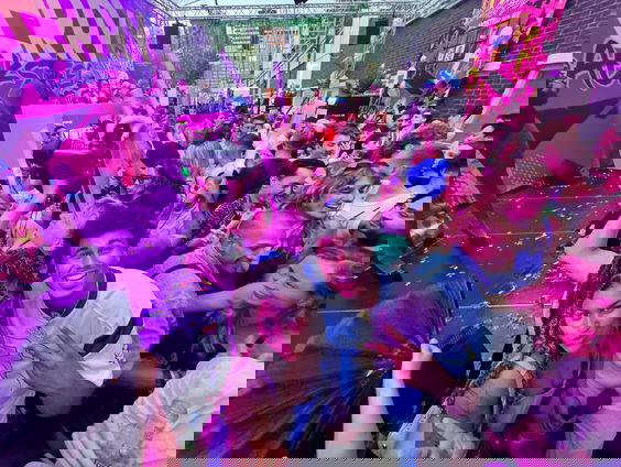 Rotterdam vierde Pride Month met een sicke blockparty!