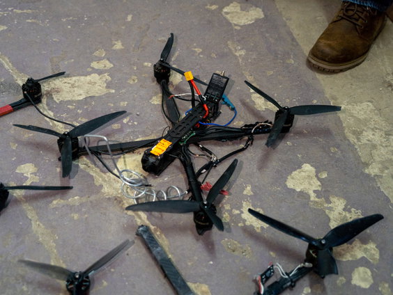 Dronetop over het gebruik van drones in oorlogssituaties