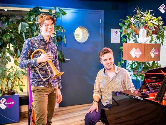 Live: trompettist Bram van de Glind en pianist Stan Verstegen