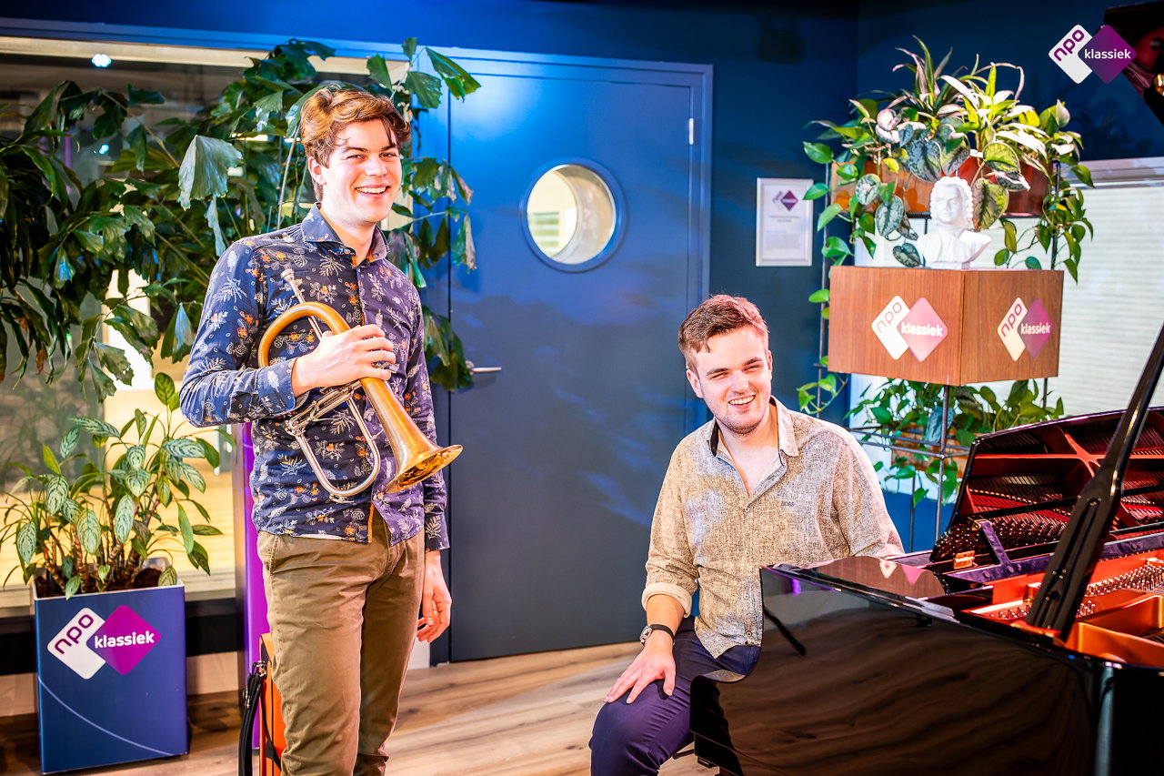 Live: trompettist Bram van de Glind en pianist Stan Verstegen