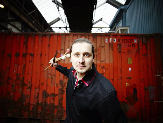 Slagwerker Konstantyn Napolov over zijn wereldpremière in Berlijn