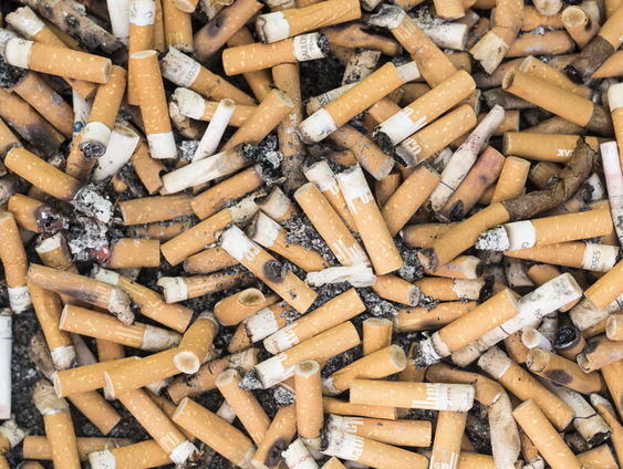 Nederland gaat sigaretten rapen