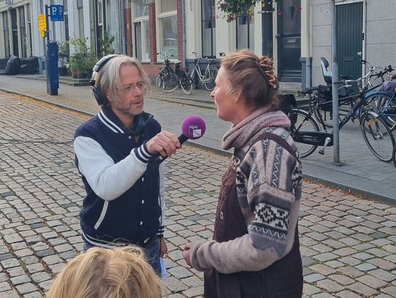 Stembus: Op de Groenmarkt in Zutphen