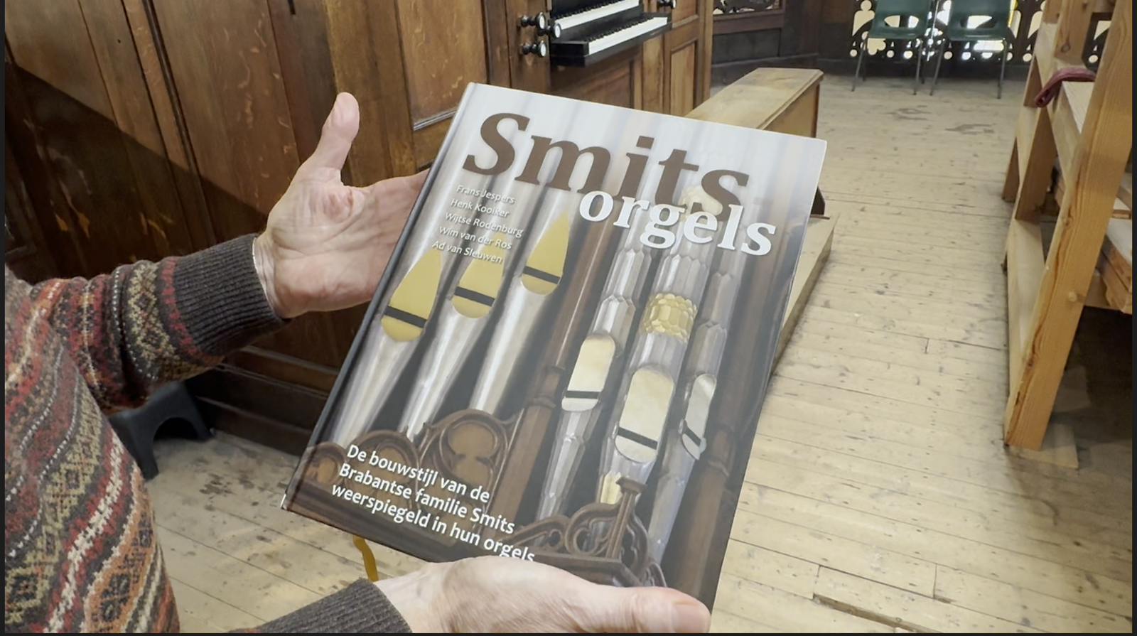 Boek Smits orgels - uitgave Brabantse Orgelfederatie