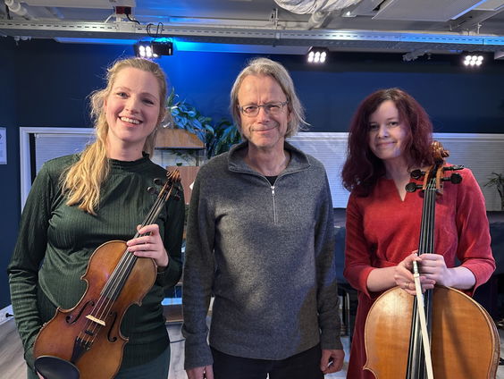 Merel Vercammen en Maya Fridman live bij Podium