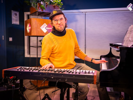 Pianist Christiaan Verbeek in Podium