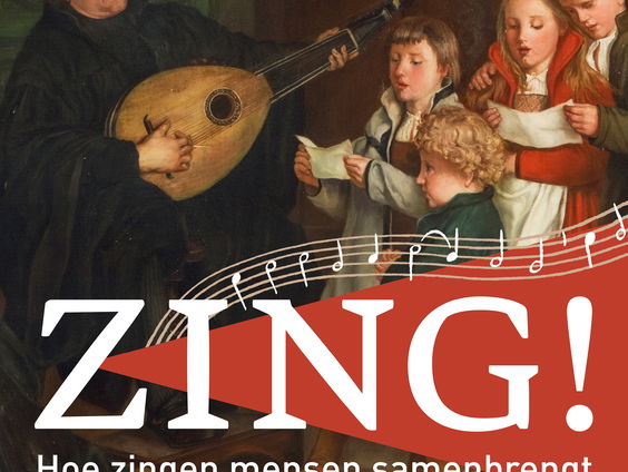 Luther de musicus in het Luther Museum Amsterdam