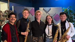 Live bij Podium: Dokwerk Saxophone Quartet