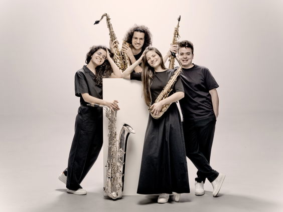 Maat Saxophone Quartet zet vrouwen in de schijnwerpers