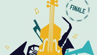 Daan Welle neemt met zijn Almeers Jeugd Symfonie Orkest deel aan de Nationa ...