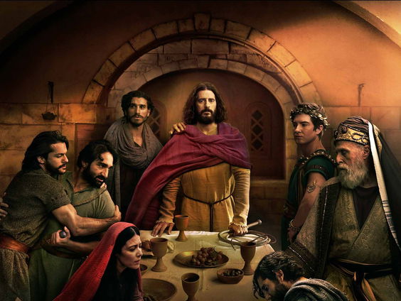 Jezus herrijst op het witte doek