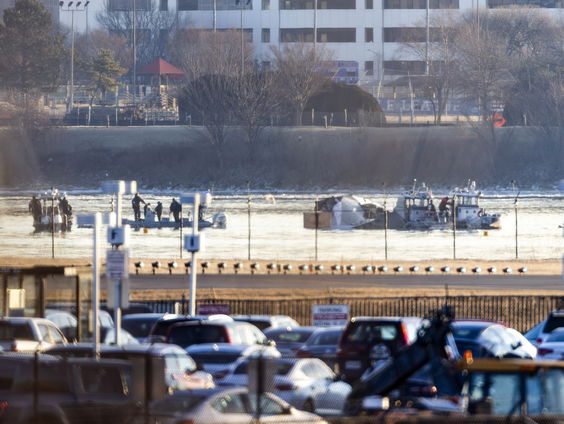 Geen hoop op overlevenden crash Washington