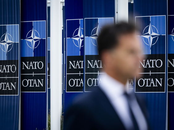 Eerste persconferentie van Mark Rutte als Secretaris-Generaal van NAVO