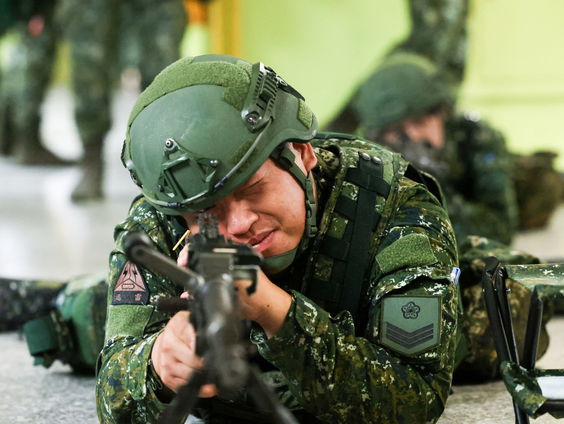 Grootste militaire oefening ooit in Taiwan