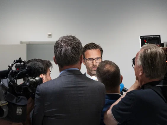 De verdeling in het minderheidskabinet
