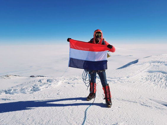 Eerste Nederlander beklimt Pico Simón Bolívar