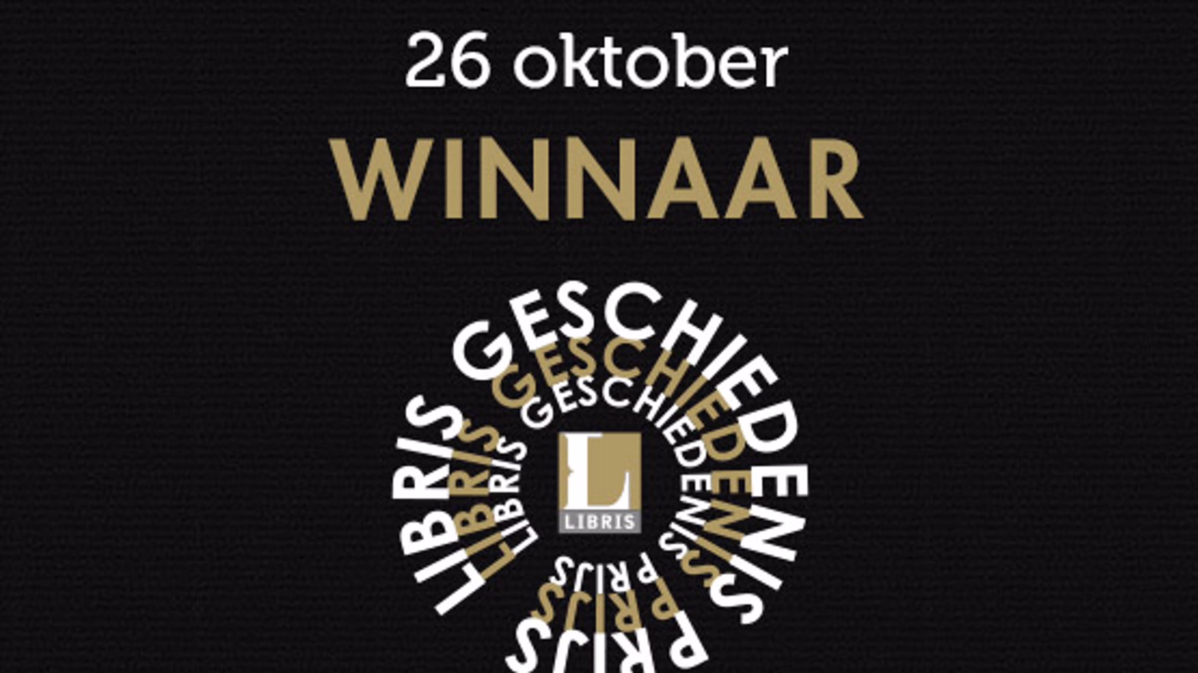 Uitreiking Libris Geschiedenis Prijs 2025