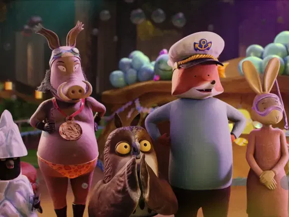 De nieuwe animatiefilm van Mascha Halberstad: Vos en Haas Redden het Bos