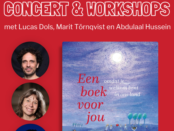 Kinderen in AZC's krijgen Nederlandse jeugdboek in eigen taal