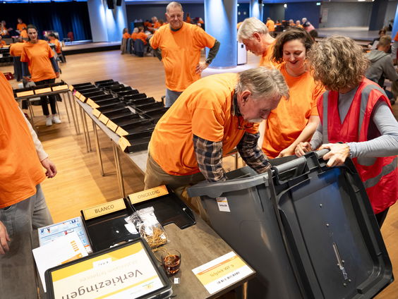 In grote delen van het land is heel anders gestemd dan twee jaar geleden