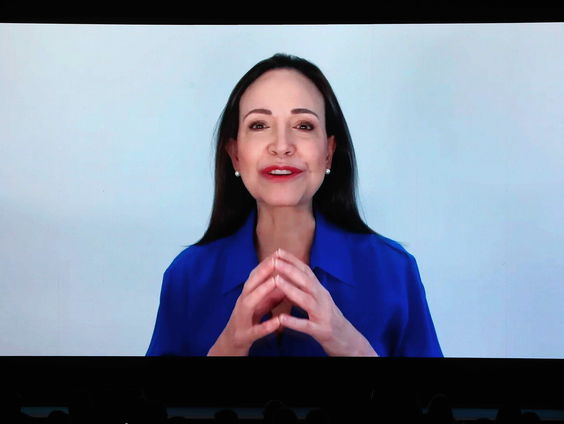 Is María Corina Machado wel een vredesduif?