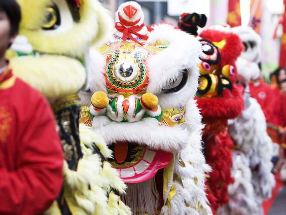 De leeuwendans herleeft in China