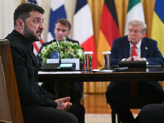 Zelensky zegt tegen Trump dat hij klaar is om met Poetin te praten