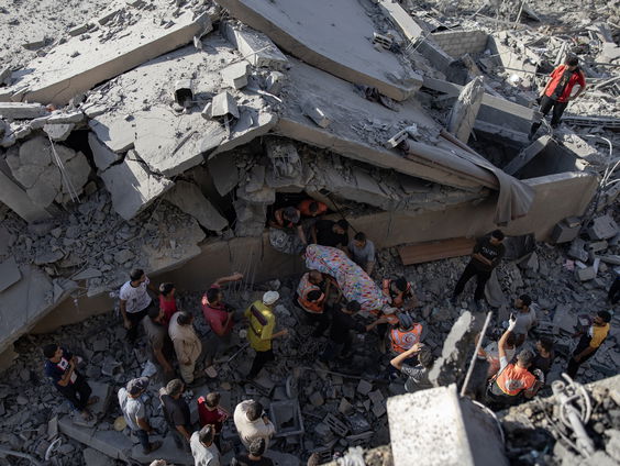 De militaire en humanitaire situatie in Gaza