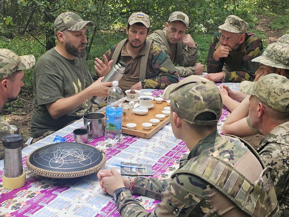 Oekraïense militairen verwerken hun trauma's