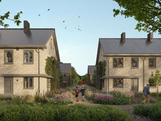 Achtentwintig huizen in achtentwintig dagen bouwen