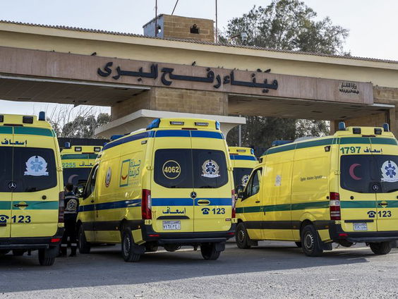 Beperkte openstelling van grens tussen Egypte en Gaza