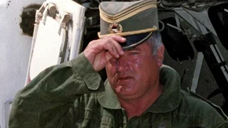 De begrafenis van oorlogsmisdadiger Ratko Mladić