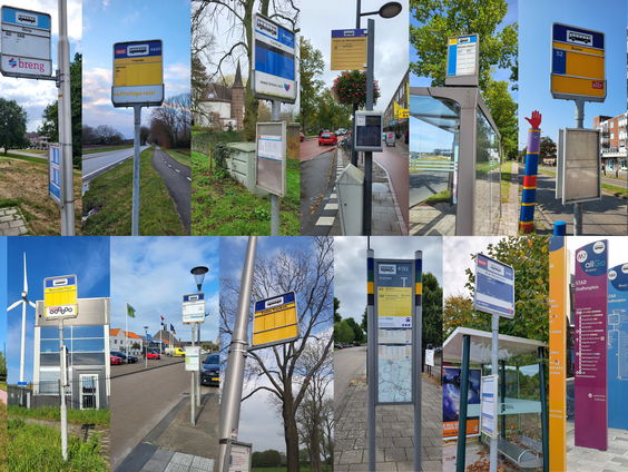 Niels bezoekt álle bushaltes van Nederland