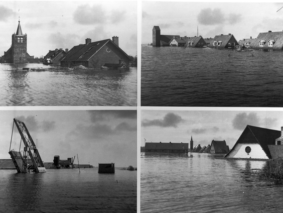 Herdenking van de onderwaterzetting van Wieringermeer