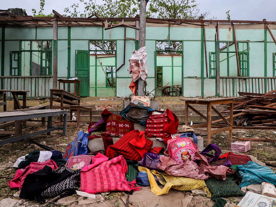 22 doden bij luchtaanval op school in Myanmar