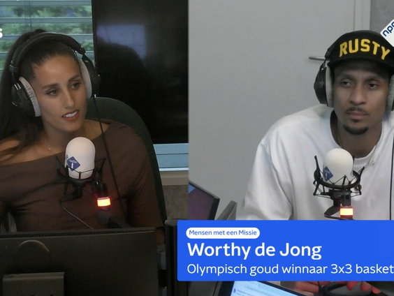 Basketballer Worthy de Jong; "Succes betekent dat je niet de laatste bent die slaagt."