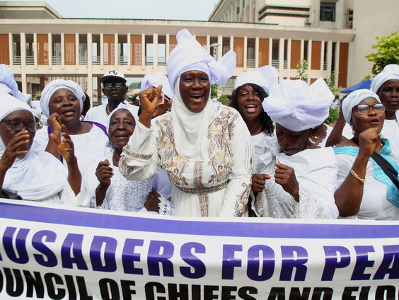 Vrouwenrechtenactivist strijdt door tegen seksueel geweld in Liberia