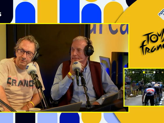 André van Duin en Ferry de Groot terug in NOS Radio Tour de France