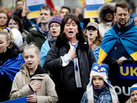 Honderden mensen aanwezig bij herdenking op de Dam voor Oekraïne