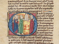 Middeleeuws manuscript over Koning Arthur onder de hamer