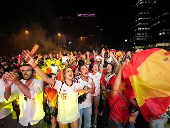 Spanje is wereldkampioen: feest in Madrid