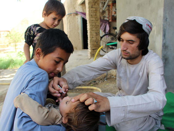 Afghanistan stopt met polio-vaccinatieprogramma