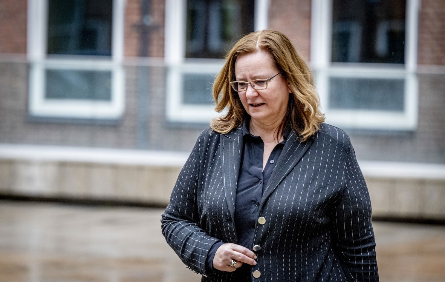 Staatssecretaris Aukje de Vries van Buitenlandse Handel komt net terug uit Kiev