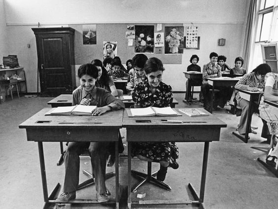 Nadia Bouras zat op de eerste Arabische school in Nederland