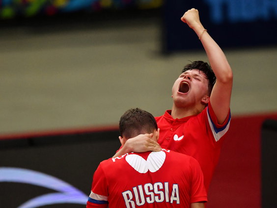 Russische tafeltennissers mogen weer internationale wedstrijden spelen